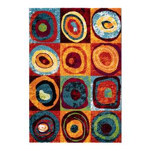 Tapis Thailand Phuket Fibres synthétiques - Multicolore - 80 x 150 cm