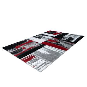 Tapis Dominica Roseau Fibres synthétiques - Rouge foncé - 160 x 230 cm