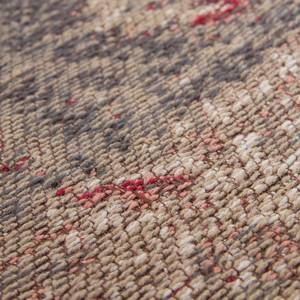 Sierkussen Solitaire Vintage textiel - bruin/rood - 60 x 40 cm
