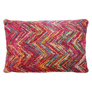 Dekokissen Solitaire Hippie I Textil - Mehrfarbig - 60 x 40 cm
