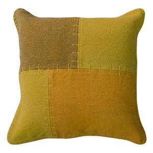 Coussin Lyrical I Tissu - Jaune curry - 45 x 45 cm