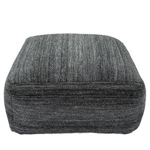 Pouf carré Phoenix II Tissu - Beige / Marron