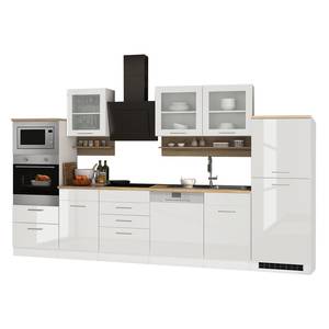 Keukenblok Mailand VI Wit - Inductie - Met elektrische apparatuur