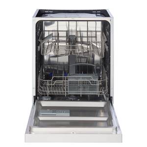 Küchenzeile Mailand IX Weiß - Glaskeramik - Mit Elektrogeräten - Mit Kühlschrank