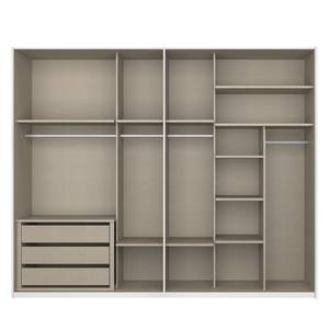 Schwebetürenschrank SKØP I Alpinweiß - 270 x 222 cm - 2 Türen - Classic