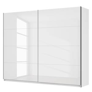 Schwebetürenschrank SKØP III Alpinweiß / Hochglanz Weiß - 270 x 236 cm - 2 Türen - Classic