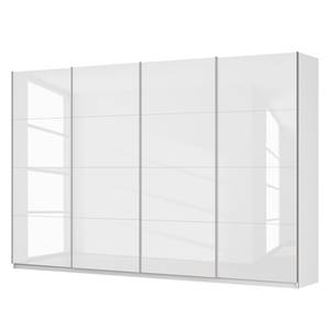 Schwebetürenschrank SKØP III Alpinweiß / Hochglanz Weiß - 360 x 236 cm - 4 Türen - Classic