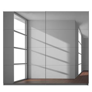 Schwebetürenschrank SKØP V Grauspiegel / Graphit - 270 x 236 cm - 2 Türen - Premium