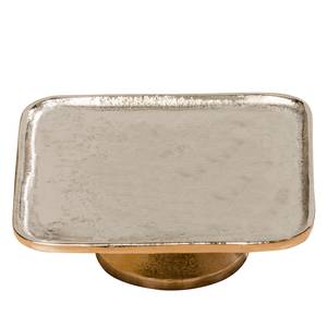 Dekoteller Vendi (2-teilig) Aluminium - Silber