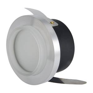 LED-Einbauspot Gloria Acryl / Edelstahl - 1-flammig