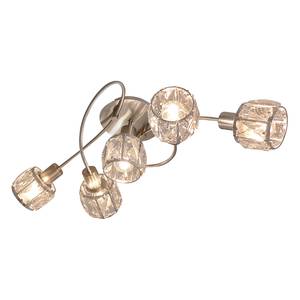 LED-Deckenleuchte Josefa I Acrylglas / Edelstahl - 5-flammig