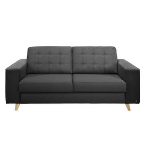 Schlafsofa Nordic Sleep Webstoff - Anthrazit - Breite: 232 cm