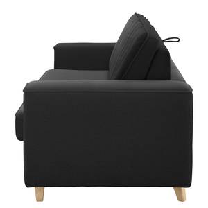 Schlafsofa Nordic Sleep Webstoff - Anthrazit - Breite: 232 cm