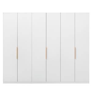 Armoire SKØP glass wood Verre mat blanc - 270 x 236 cm - Classic