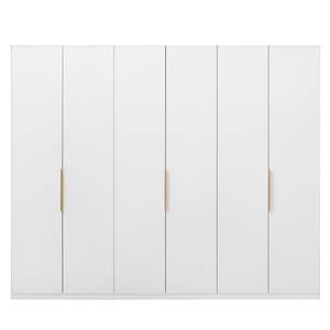 Armoire SKØP glass wood Verre mat blanc - 270 x 222 cm - Classic