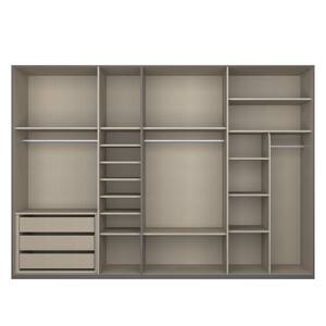 Drehtürenschrank SKØP reflect+ Grauspiegel - 315 x 222 cm - Classic