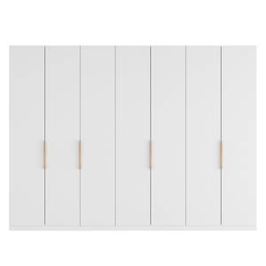 Armoire SKØP glass wood Verre mat blanc - 315 x 236 cm - Classic