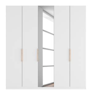 Armoire SKØP glass wood reflect Verre blanc mat / Miroir en cristal - 225 x 222 cm - Confort