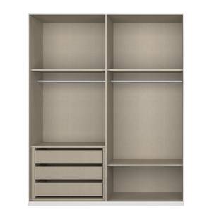 Armoire SKØP reflect Blanc alpin / Miroir en cristal - 181 x 236 cm - Classic