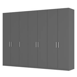 Drehtürenschrank SKØP II Graphit - 315 x 222 cm - Classic