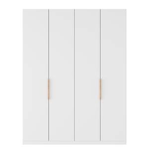 Armoire SKØP glass wood Verre mat blanc - 181 x 236 cm - Classic