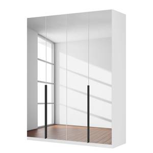 Armoire SKØP reflect Blanc alpin / Miroir en cristal - 181 x 222 cm - Confort