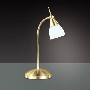 Lampe halogène Pino Verre dépoli / Acier - 1 ampoule