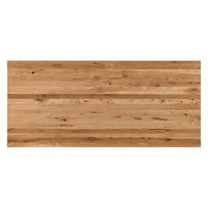 Eettafel Woodha Scandi massief eikenhout - Eik - Breedte: 200 cm - Zonder functie