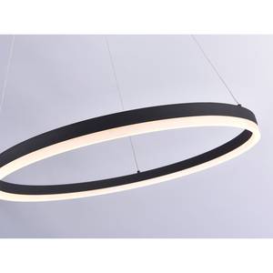 LED-Pendelleuchte Titus Aluminium / Acrylglas - 1-flammig - Durchmesser: 60 cm