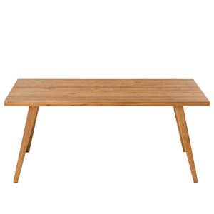 Eettafel Woodha Scandi massief eikenhout - Eik - Breedte: 180 cm - Zonder functie