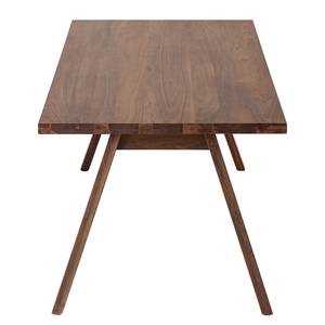 Eettafel Woodha Scandi massief acaciahout - Walnoot - Breedte: 180 cm - Zonder functie