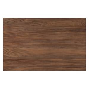 Eettafel Woodha Scandi massief acaciahout - Walnoot - Breedte: 140 cm - Zonder functie