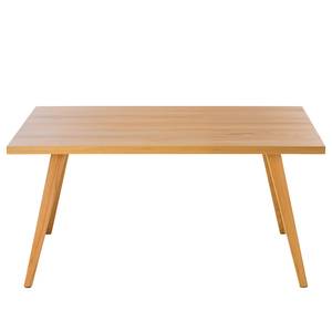 Table Woodha Skandi Hêtre massif - Hêtre - Largeur : 160 cm - Sans rallonge