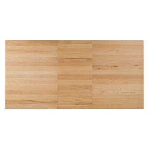 Eettafel Woodha Scandi massief beukenhout - Beuk - Breedte: 160 cm - Met uitschuifbaar middengedeelte en inlegplaten