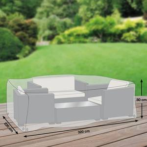 Housse salon de jardin Premium II Matière plastique - Gris clair