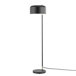 Staande lamp Norby staal - zwart/messingkleurig