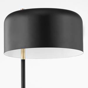 Staande lamp Norby staal - zwart/messingkleurig