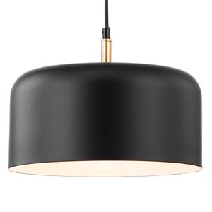Hanglamp Norby staal - zwart/messingkleurig