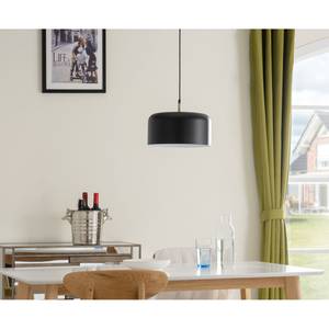 Hanglamp Norby staal - zwart/messingkleurig