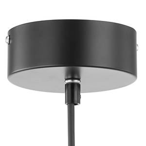 Hanglamp Norby staal - zwart/messingkleurig
