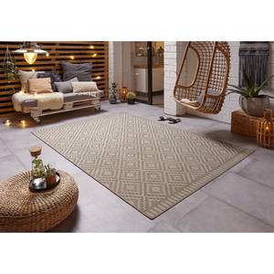 In-/Outdoorteppich Breeze Polypropylen - Taupe - 80 x 150 cm