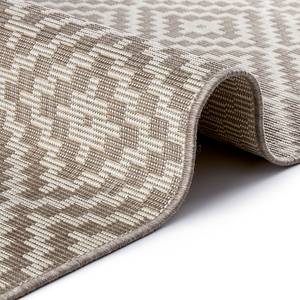 In-/Outdoorteppich Breeze Polypropylen - Taupe - 80 x 150 cm