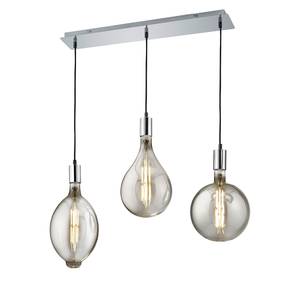 LED-Pendelleuchte Ginster II Eisen - 3-flammig - Silber