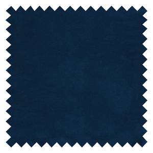 Armleunstoel Norwen II Fluweel/metaal - Donkerblauw