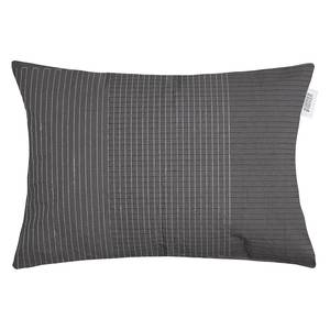 Housse de coussin SW-Grafica Tissu mélangé - Gris