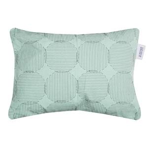 Housse de coussin SW-Circolo Tissu mélangé - Menthe