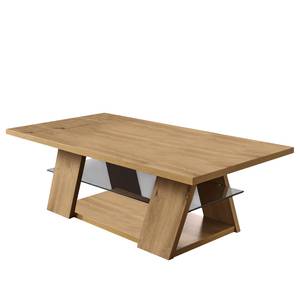 Tavolino da salotto Kalorama Quercia massello / Vetro - Quercia Artisan