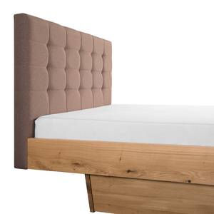 Houten bed Lund I Geolied massief wild eikenhout - 180 x 200cm - 1 opbergruimte