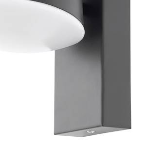 LED-Wandleuchte Caldiero Acrylglas / Stahl - 1-flammig - Grau