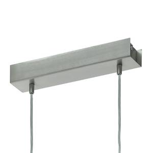 LED-Pendelleuchte Fraioli II Polycarbonat / Aluminium - 2-flammig